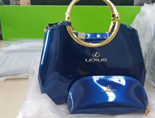 LXUS Deluxe Women Handbag With Free Matching Wallet Best QB photo review