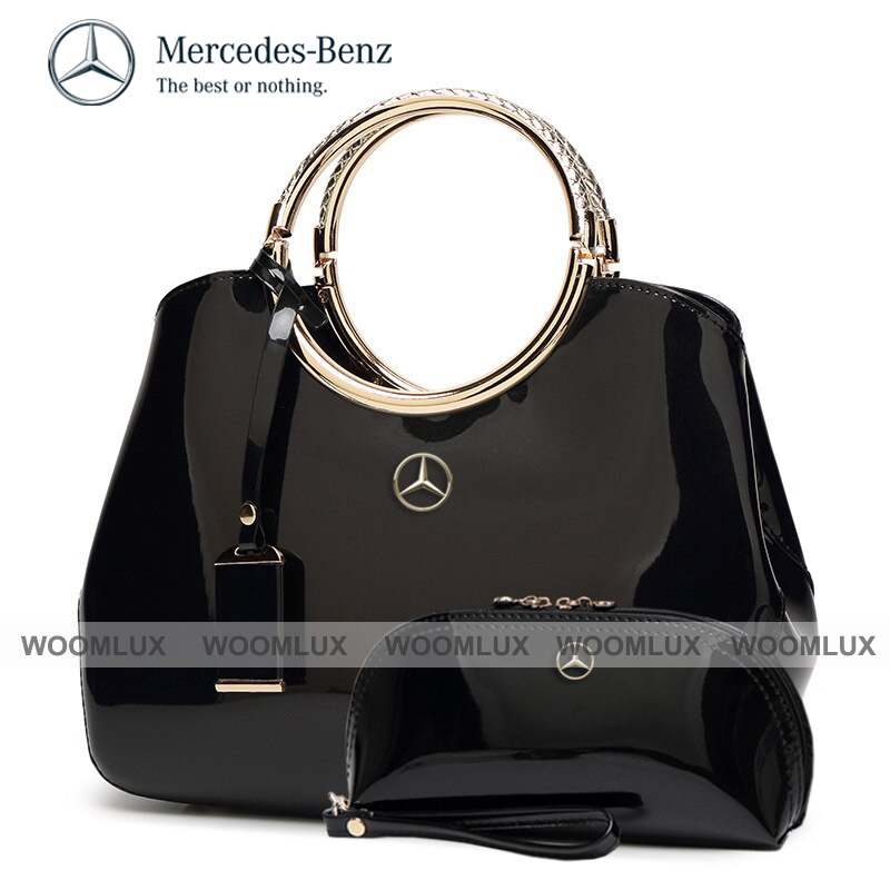 Mercedes Deluxe Class Deluxe Women Handbag Free Matching Wallet