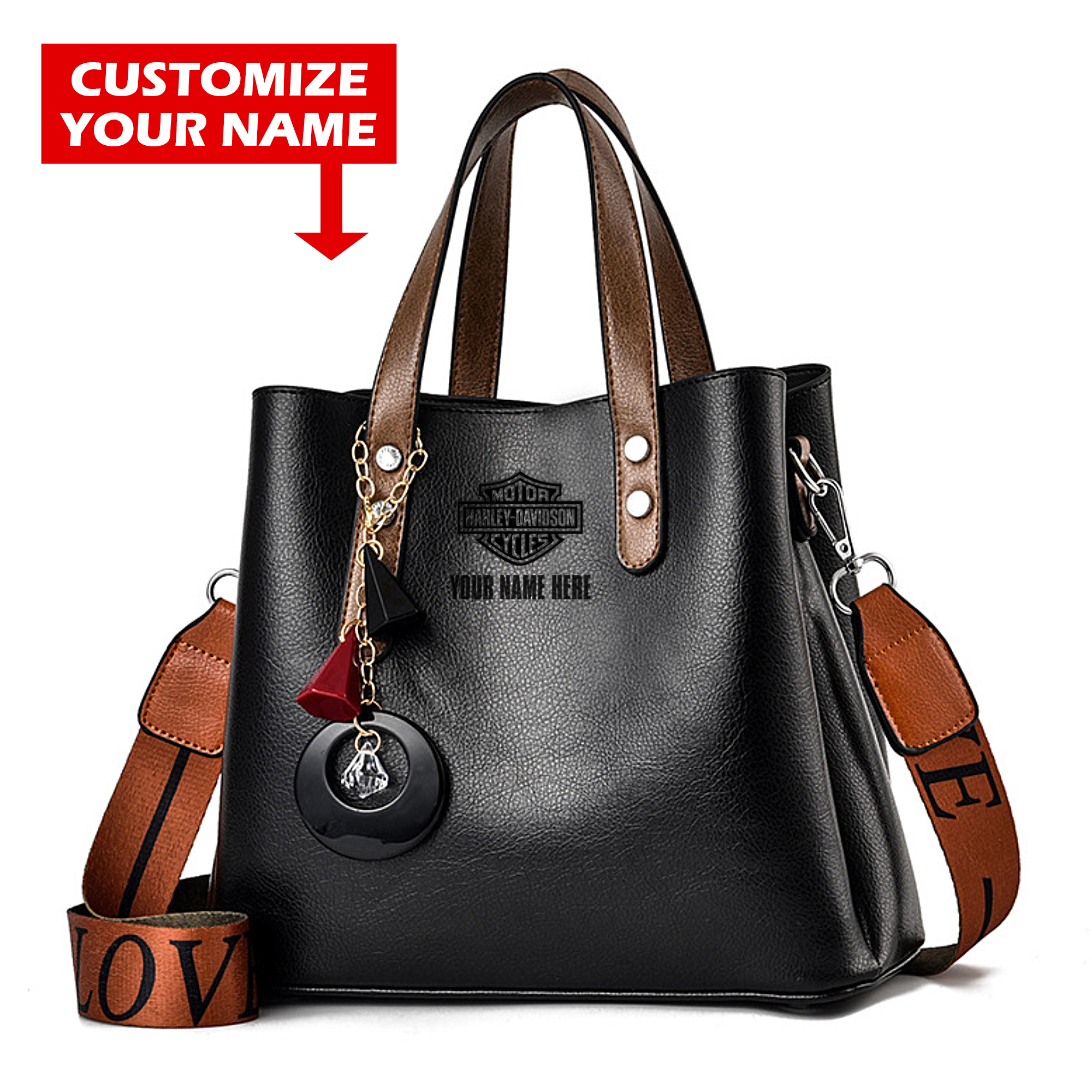Harley-Davidson Leather Tote Bags