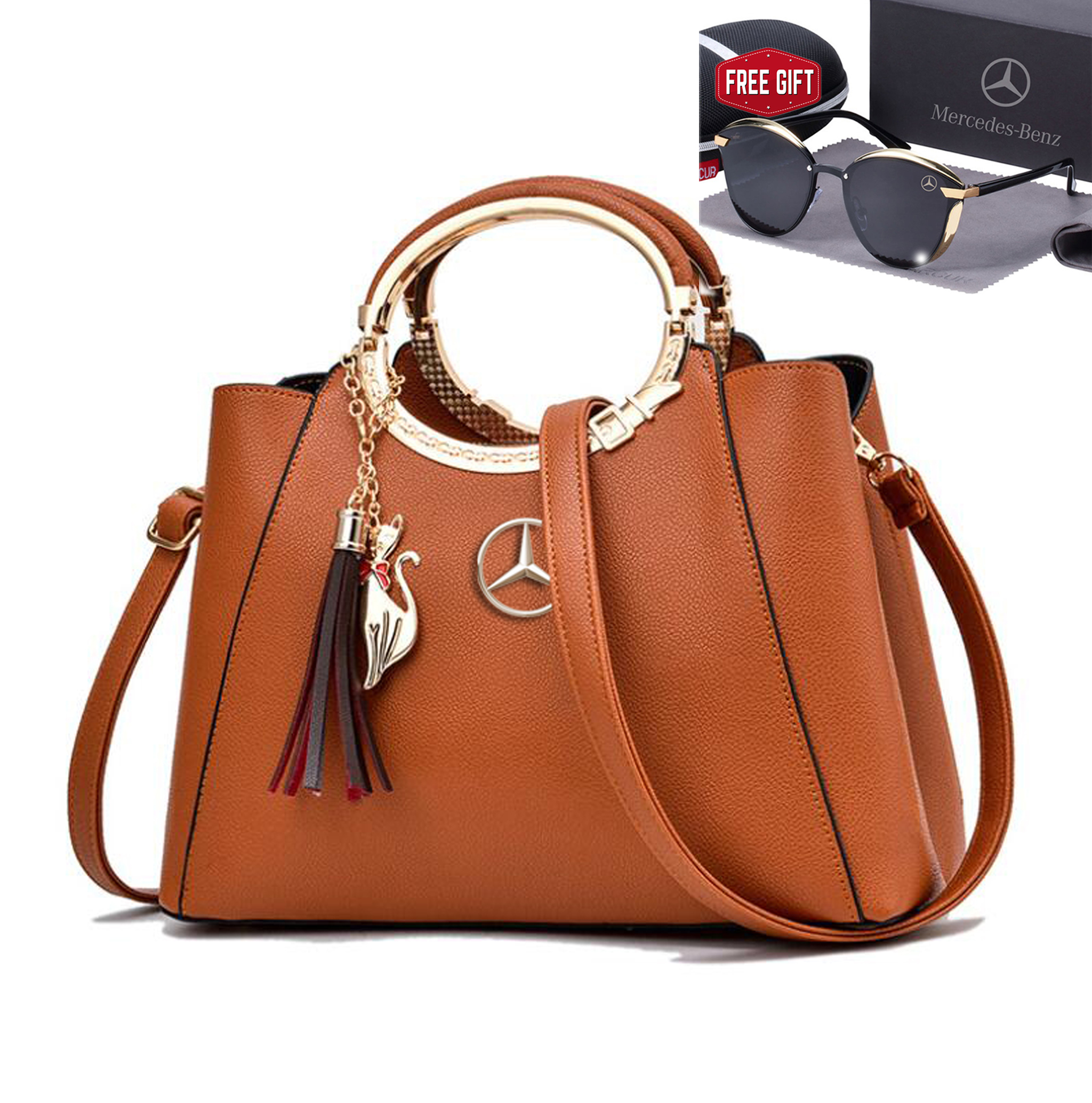 2021 Mercedes Benz Summer Handbag With Free Glasses Gift SOOZ