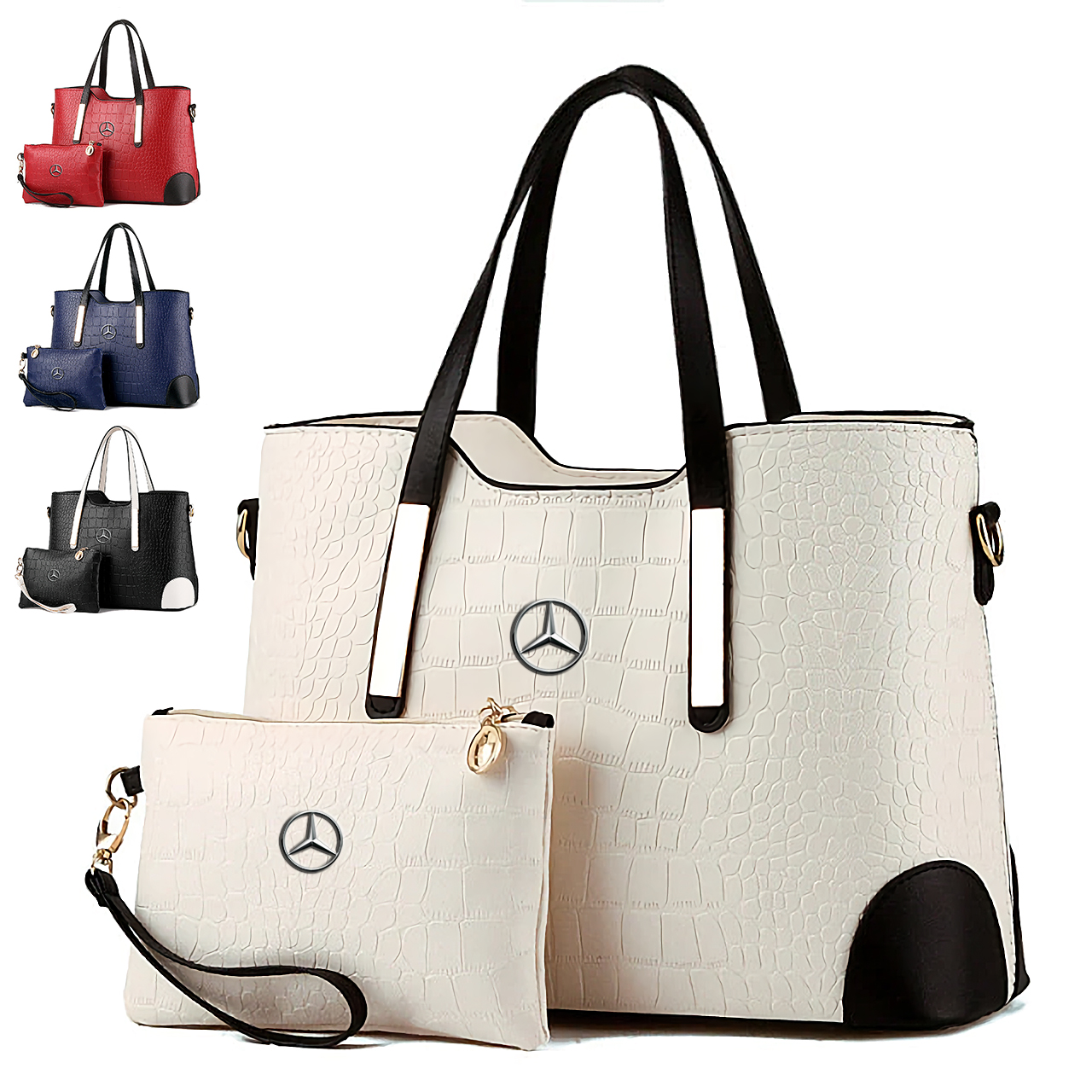 Mercedes Classy Deluxe Leather HandBag - CIAO SOOS